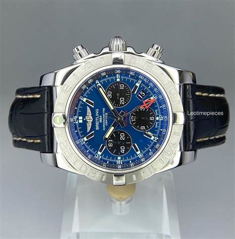 blue angel breitling watch|Breitling chronomat 44 blackeye blue.